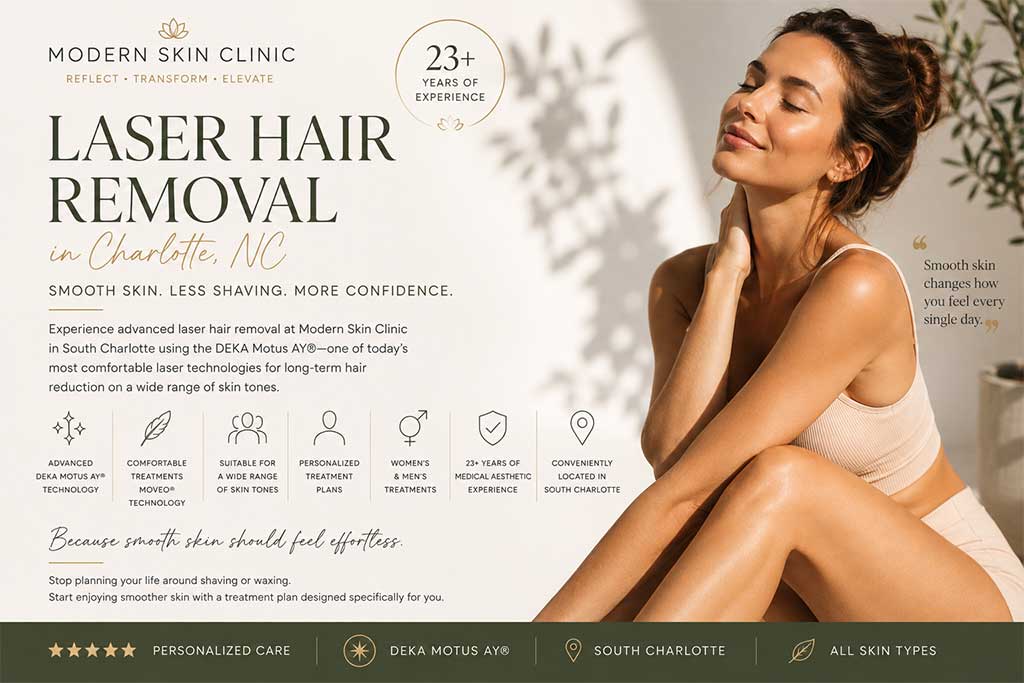Laser Hair Removal in Charlotte NC